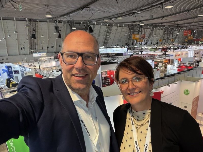 Felix Graffenberg und Tatjana Kellerhoff auf der AMB Stuttgart